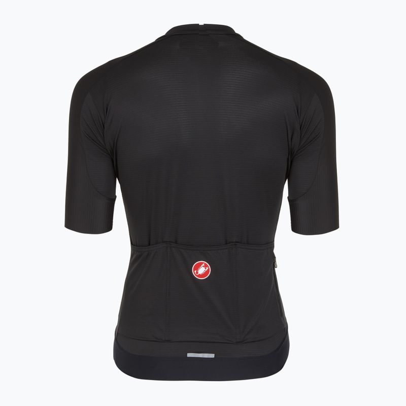Dámsky cyklistický dres Castelli Espresso light black 2