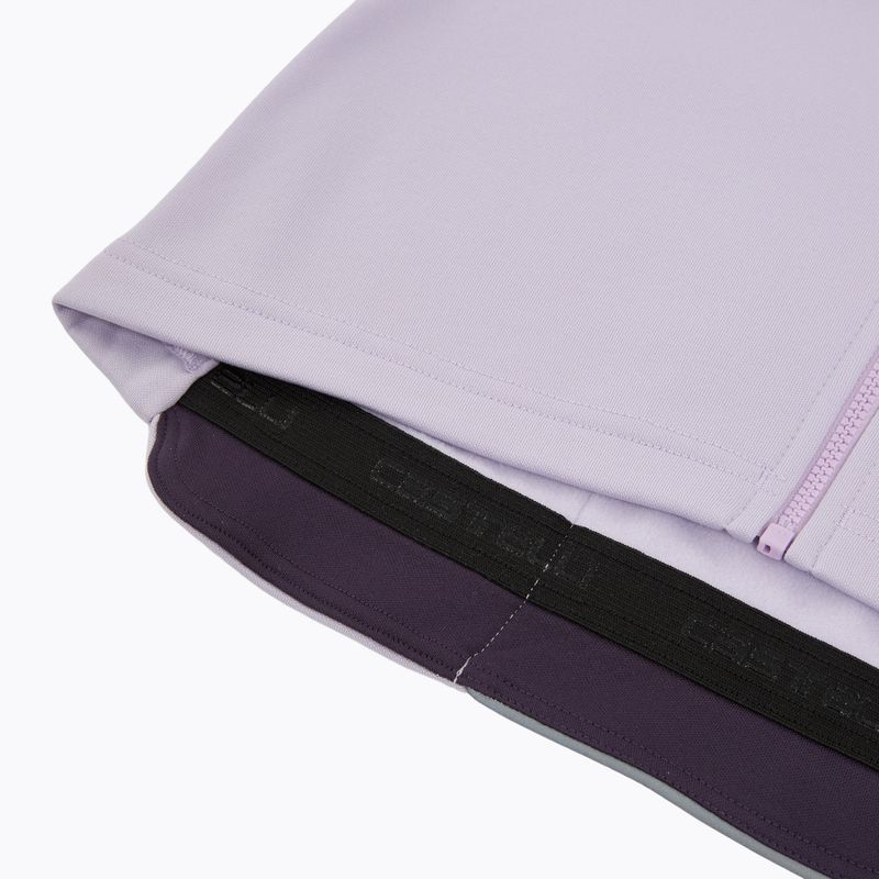 Dámska cyklistická mikina Castelli Sinergia 2 Jersey FZ W purple mist/purple dew 5