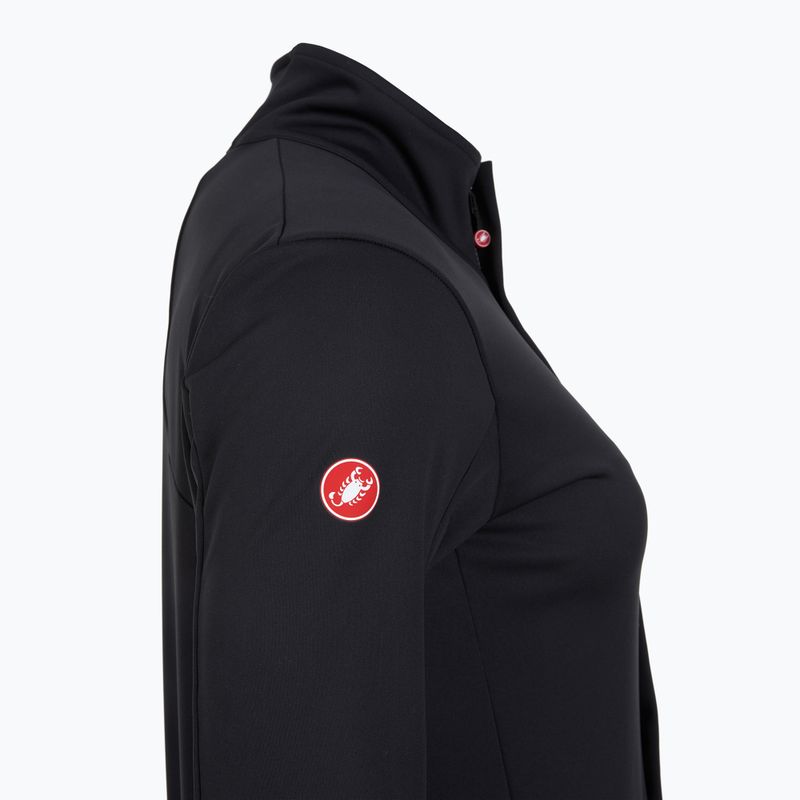 Pánska cyklistická bunda Castelli Perfetto Air light black 3