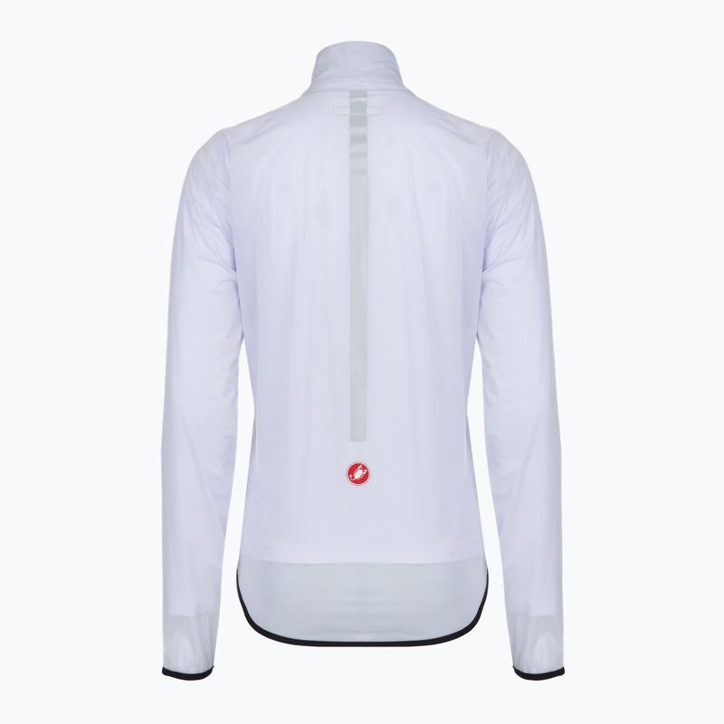 Pánska cyklistická bunda Castelli Squall Shell silver gray/black 2