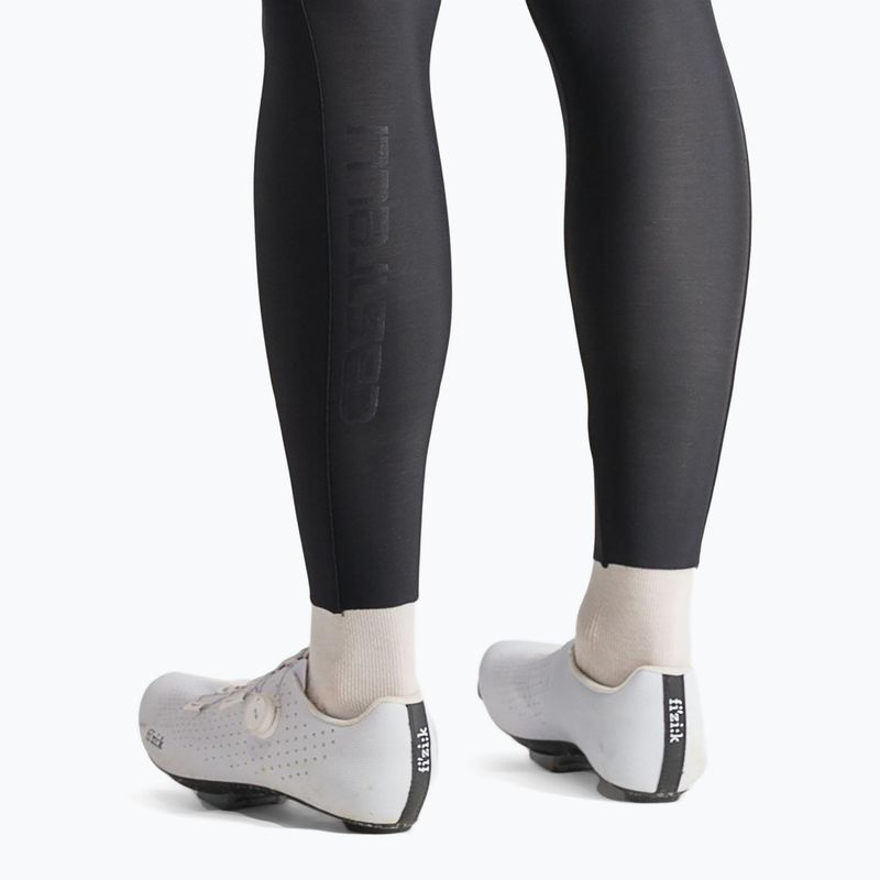 Pánske cyklistické nohavice Castelli Espresso black 7