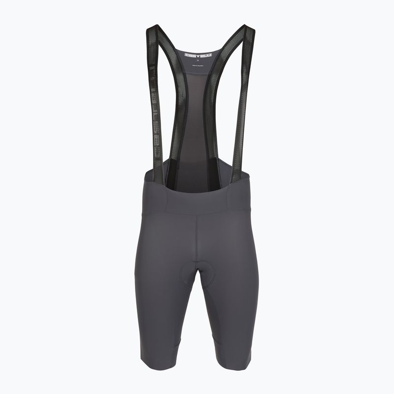Pánske cyklistické šortky Castelli Espresso smoky gray