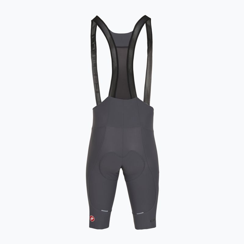 Pánske cyklistické šortky Castelli Espresso smoky gray 2