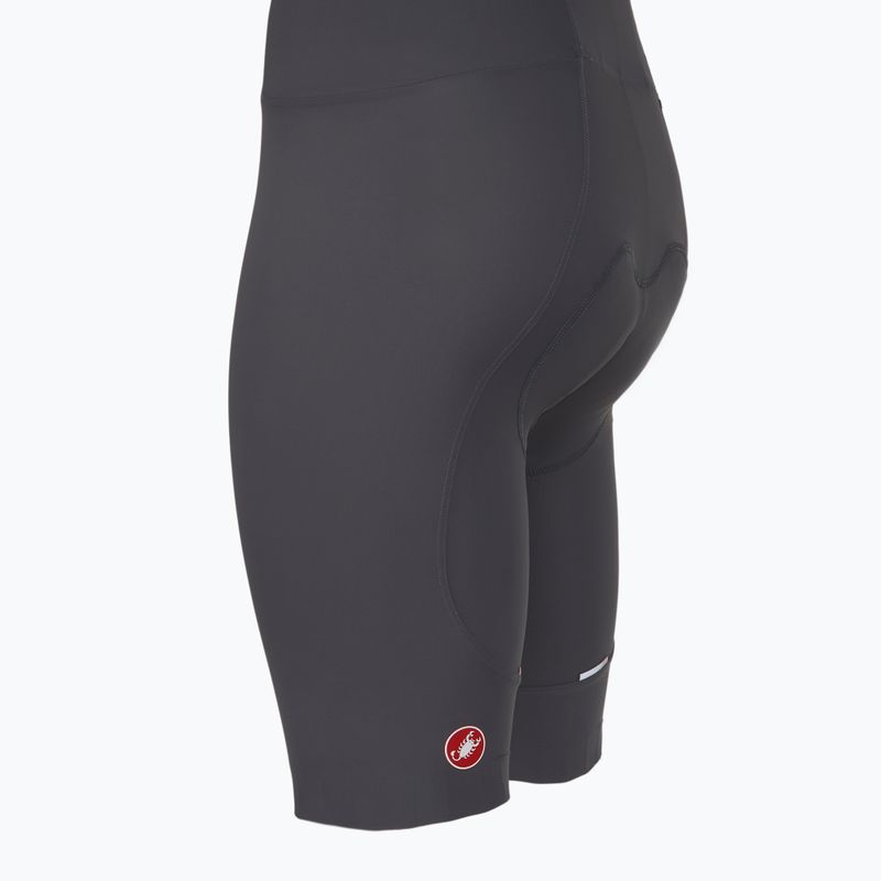 Pánske cyklistické šortky Castelli Espresso smoky gray 3