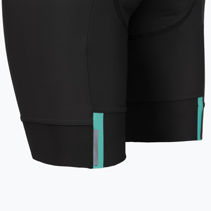 Dámske cyklistické šortky Castelli Prima 2 DT W dark grey/pool blue 4