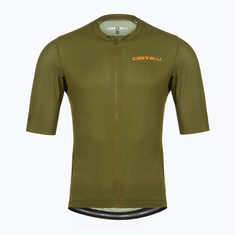 Pánsky cyklistický dres Castelli Unlimited Entrata 3 sage