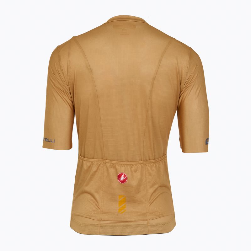 Dámsky cyklistický dres Castelli Unlimited toffee 2