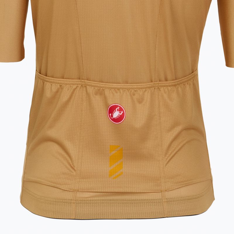 Dámsky cyklistický dres Castelli Unlimited toffee 3