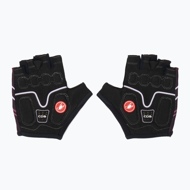 Dámske cyklistické rukavice Castelli Dolcissima 2 Dark night shade/deep purple/purple mist 3