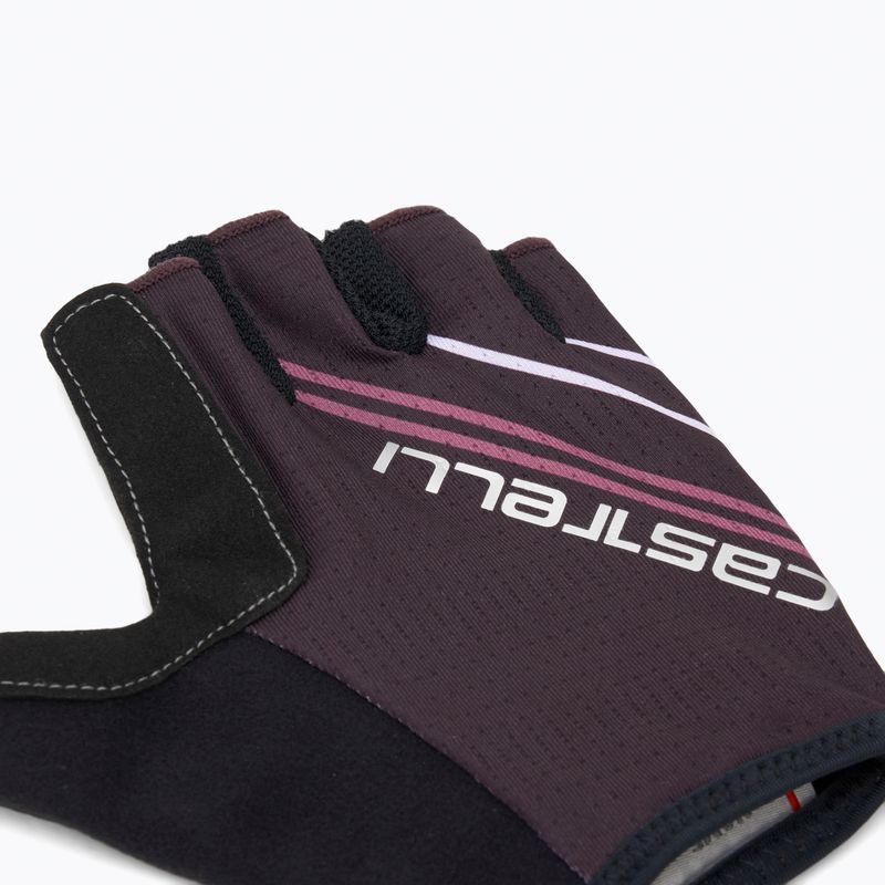 Dámske cyklistické rukavice Castelli Dolcissima 2 Dark night shade/deep purple/purple mist 7