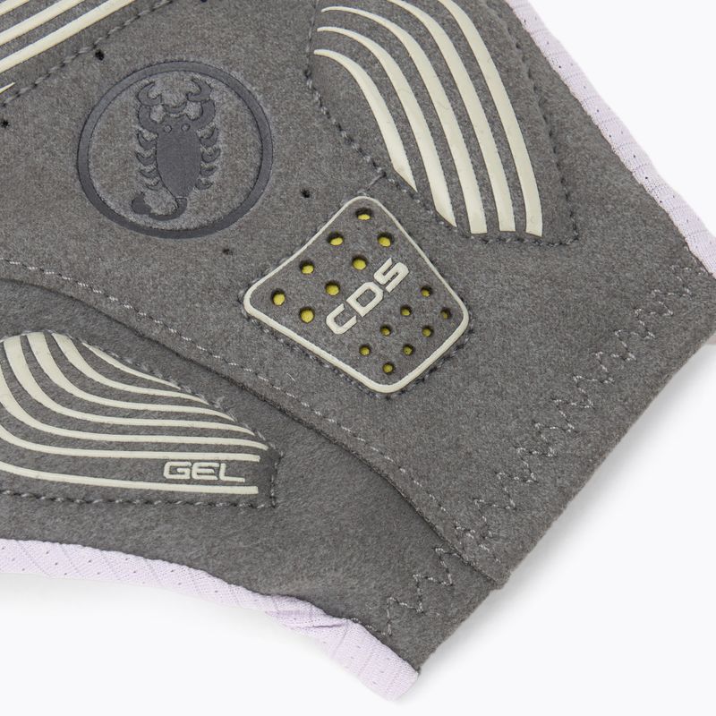 Dámske cyklistické rukavice Castelli Espresso purple mist 6