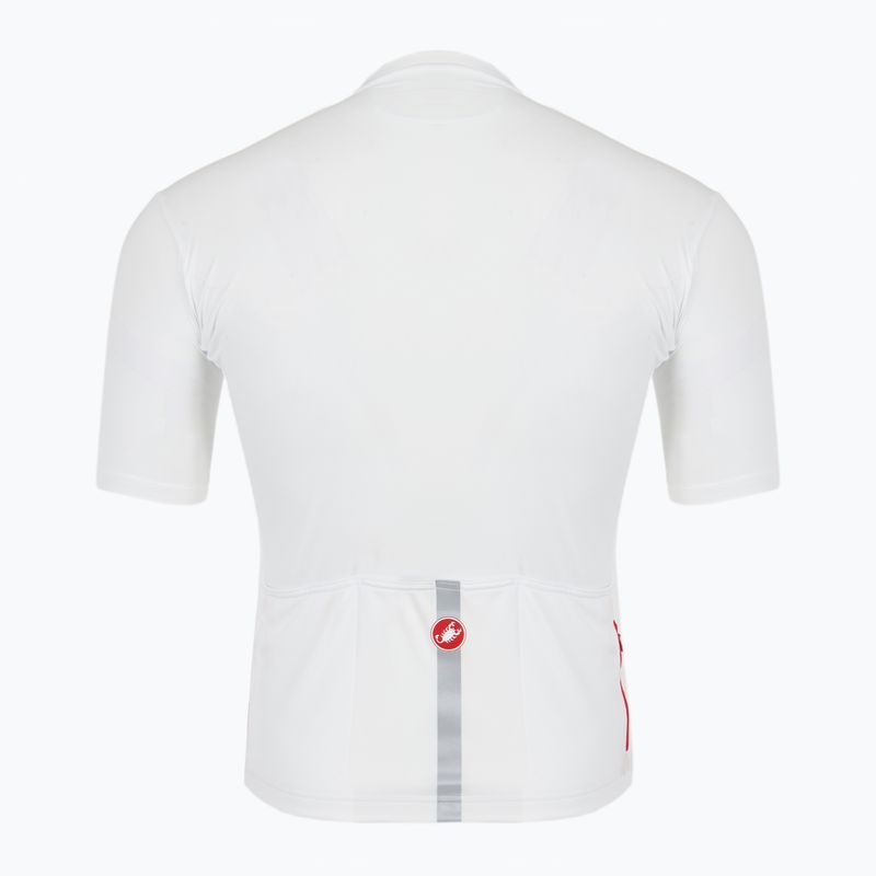Pánsky cyklistický dres Castelli Classifica ivory 2
