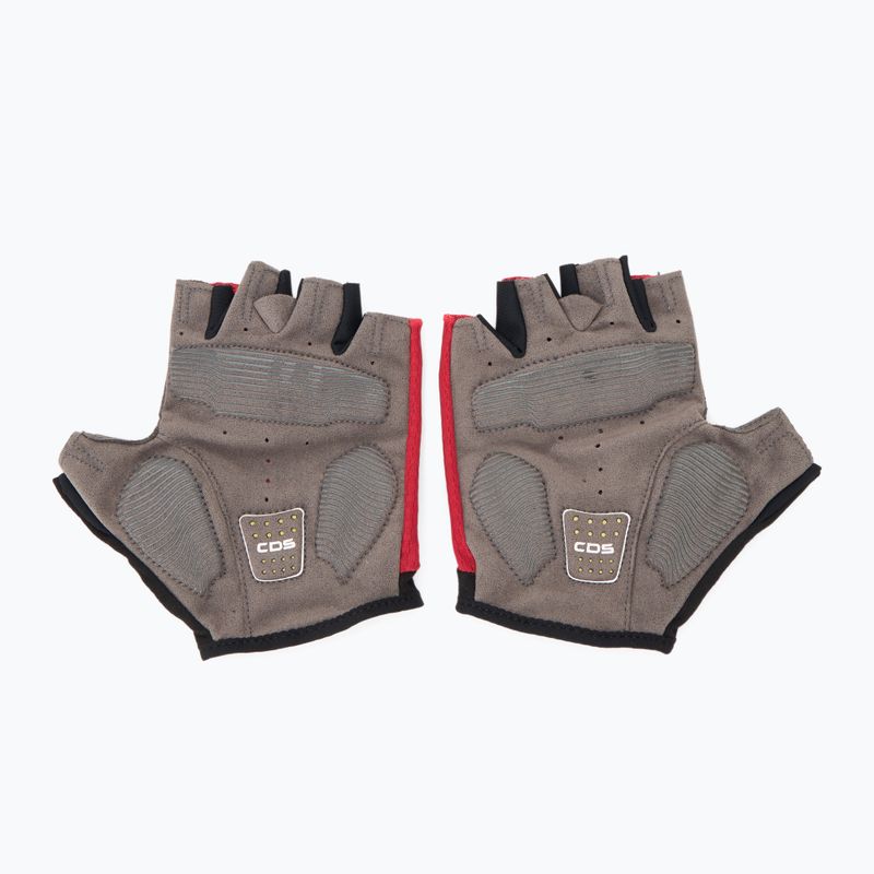 Pánske cyklistické rukavice Castelli Entrata V rich red 3