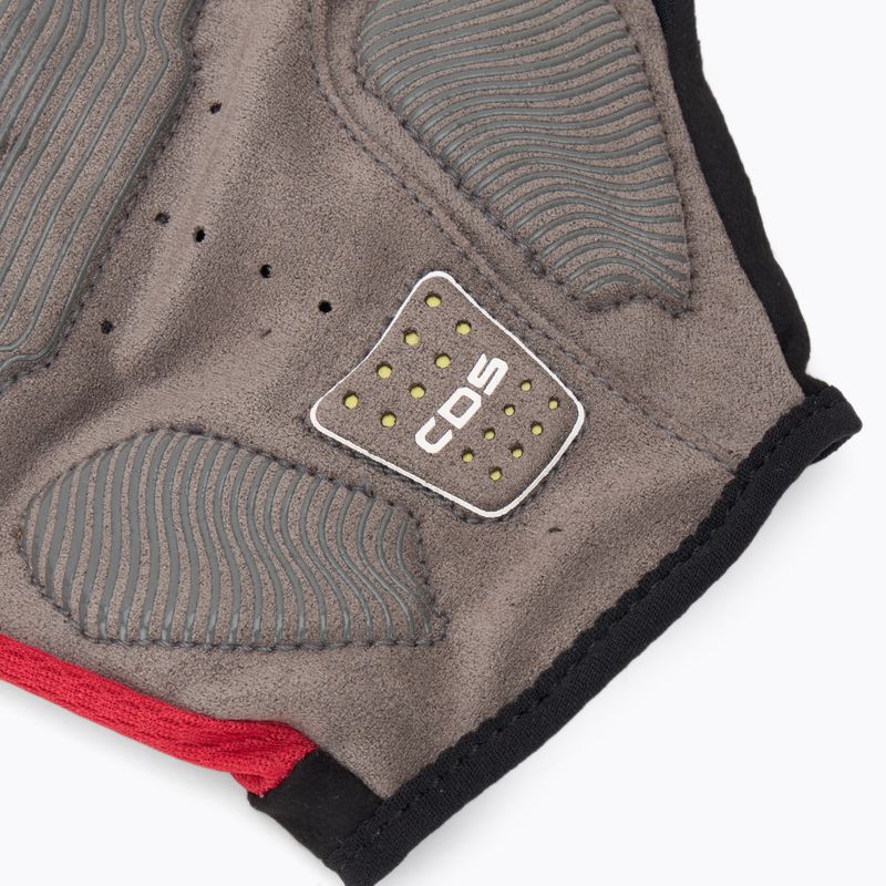 Pánske cyklistické rukavice Castelli Entrata V rich red 4