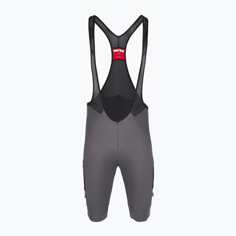 Pánske cyklistické šortky Castelli Unlimited Cargo smoky gray