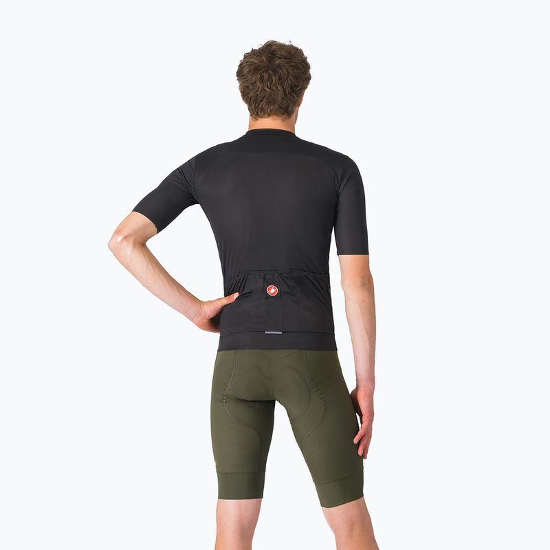 Pánske cyklistické šortky Castelli Competizione 2 tmavozelené 2