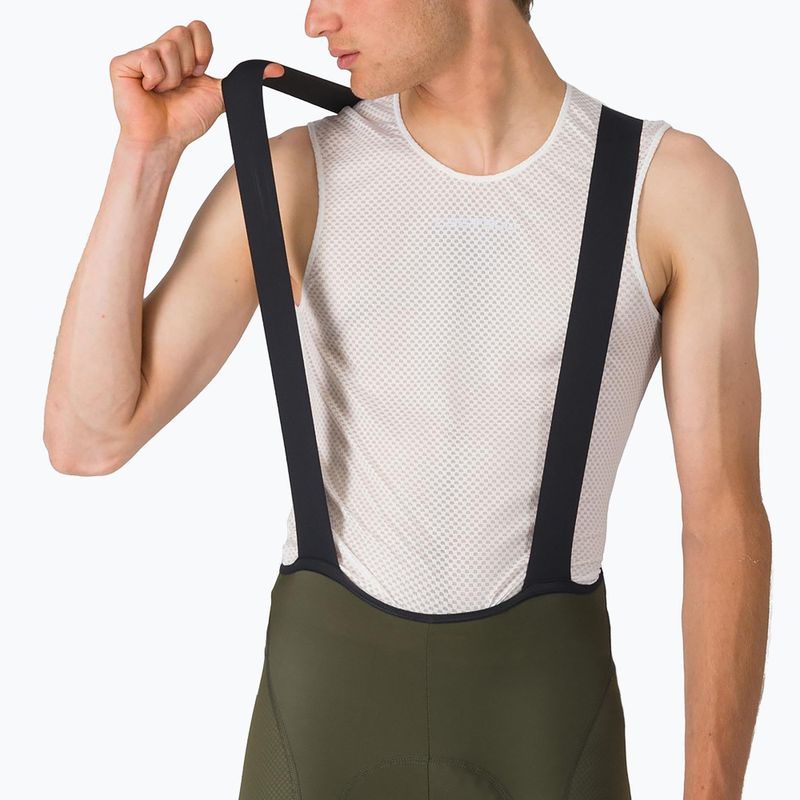 Pánske cyklistické šortky Castelli Competizione 2 tmavozelené 3