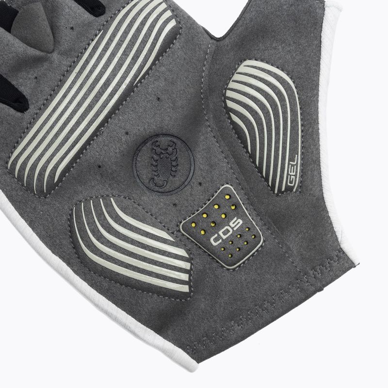 Pánske cyklistické rukavice Castelli Espresso ivory 4