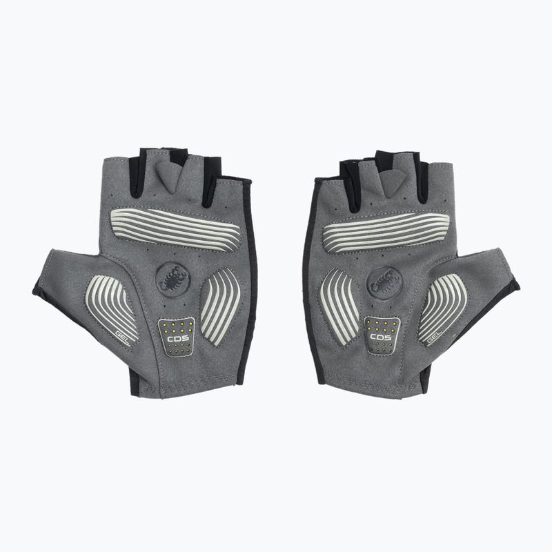 Pánske cyklistické rukavice Castelli Espresso light black 3