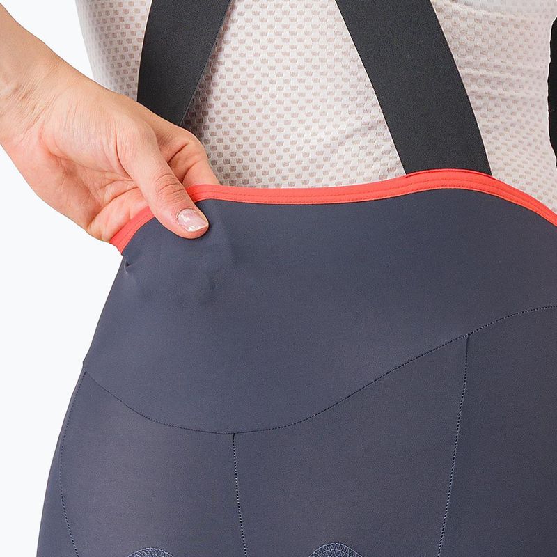 Dámske cyklistické šortky Castelli Prima 2 DT In twillight blue/hibiscus 4