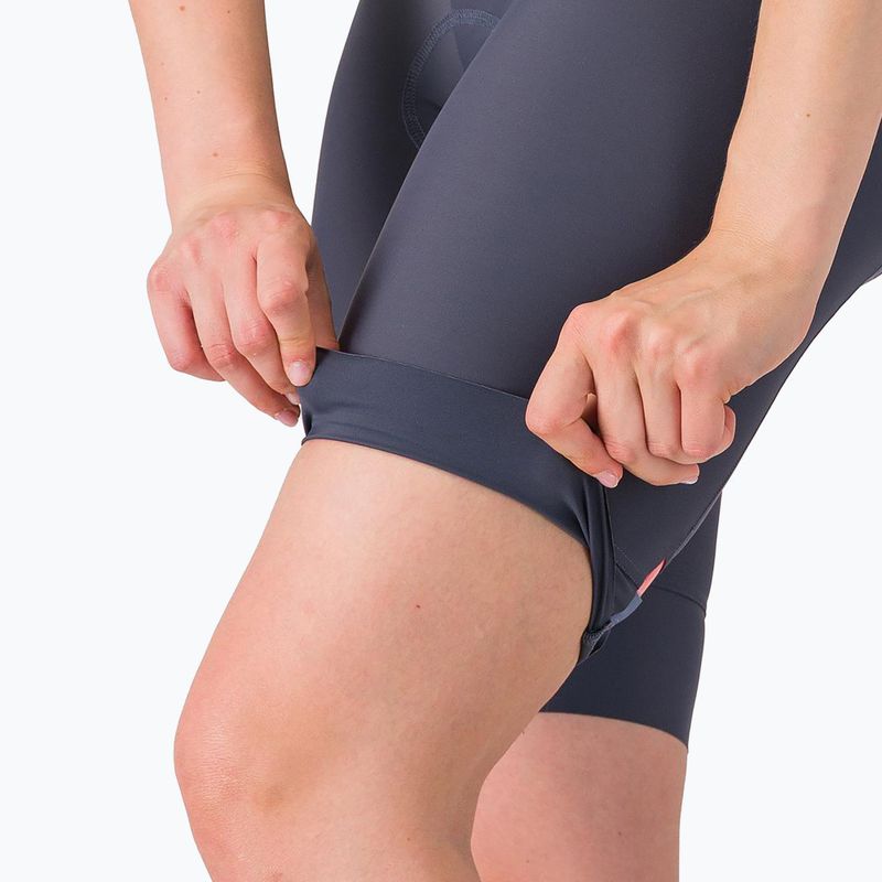 Dámske cyklistické šortky Castelli Prima 2 DT In twillight blue/hibiscus 5