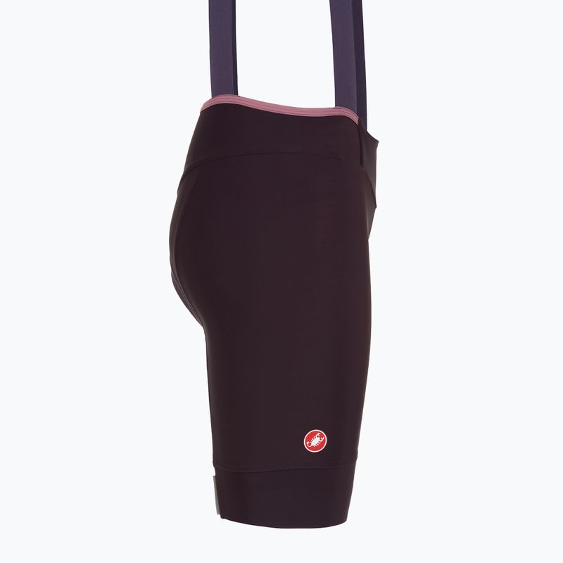 Dámske cyklistické šortky Castelli Prima 2 DT dark night shade/deep purple 3