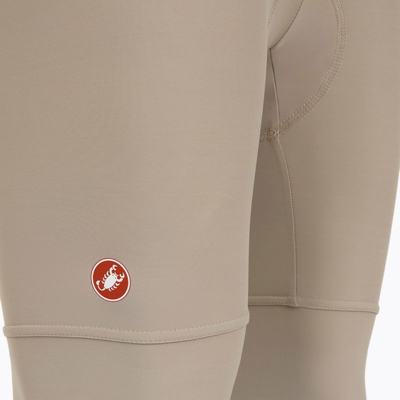 Dámske cyklistické šortky Castelli Prima 2 clay/ivory 3