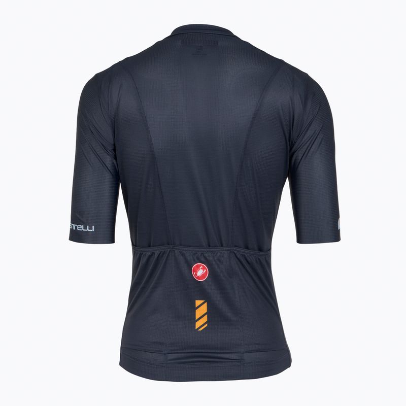 Dámsky cyklistický dres Castelli Unlimited twilight blue 2