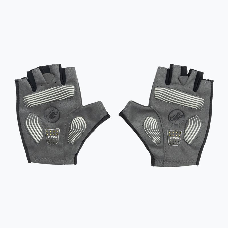 Dámske cyklistické rukavice Castelli Espresso light black 3