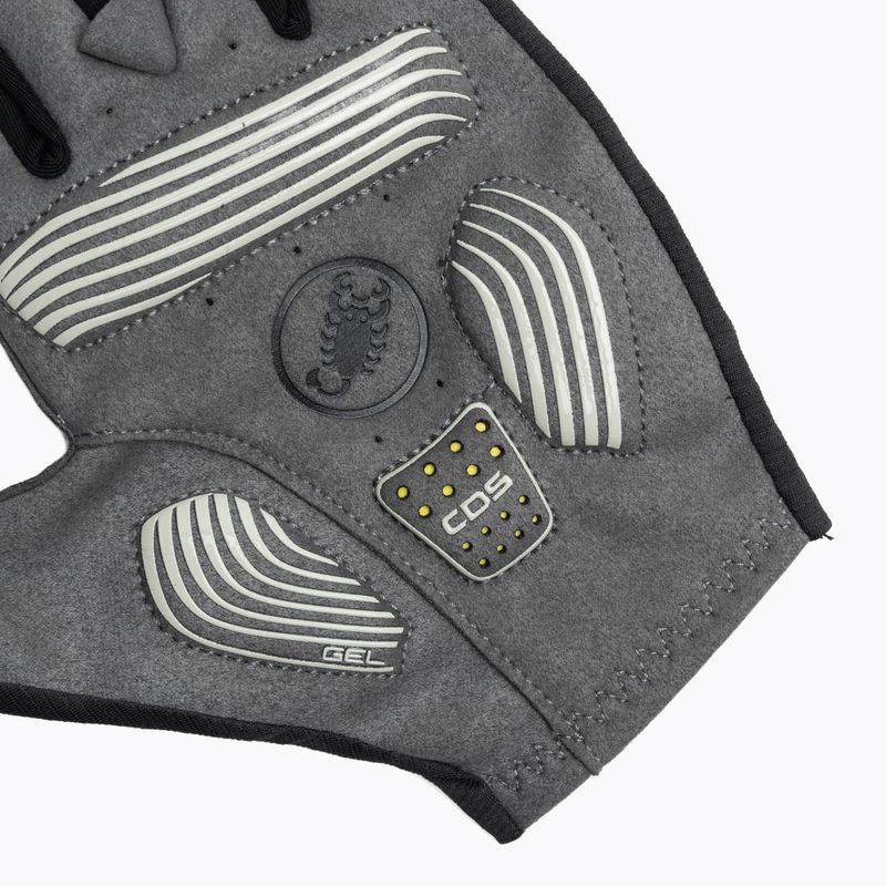 Dámske cyklistické rukavice Castelli Espresso light black 5