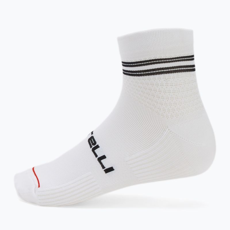 Dámske ponožky Castelli Anima 7 white 2