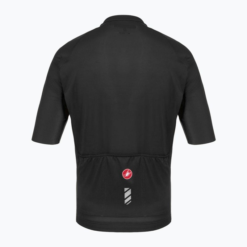 Pánsky cyklistický dres Castelli Unlimited Entrata 3 light black 2