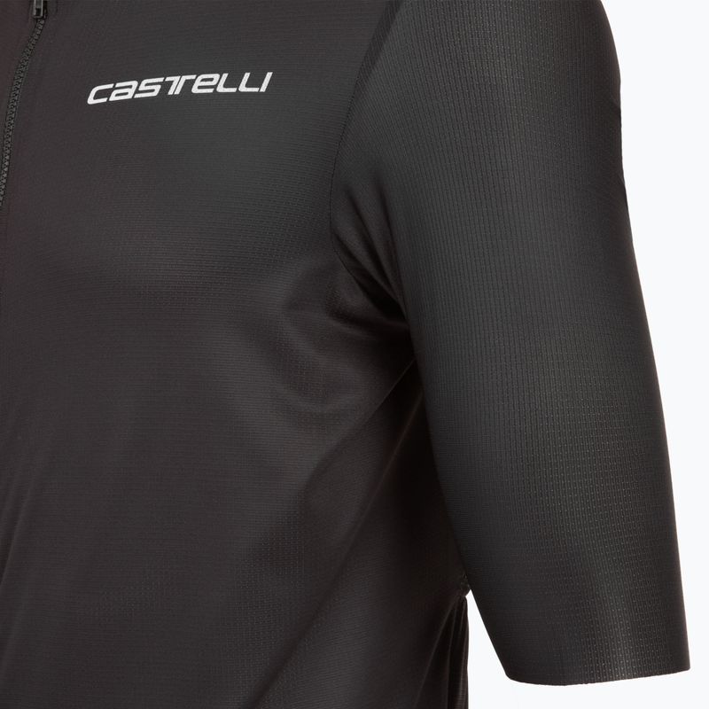 Pánsky cyklistický dres Castelli Unlimited Entrata 3 light black 3