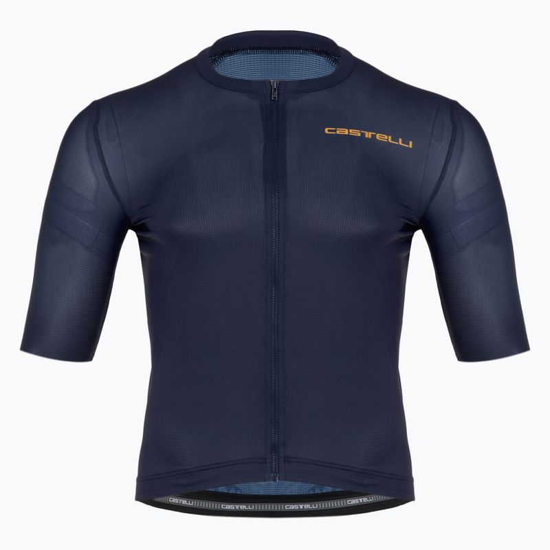 Pánsky cyklistický dres Castelli Unlimited Entrata 3 belgian blue