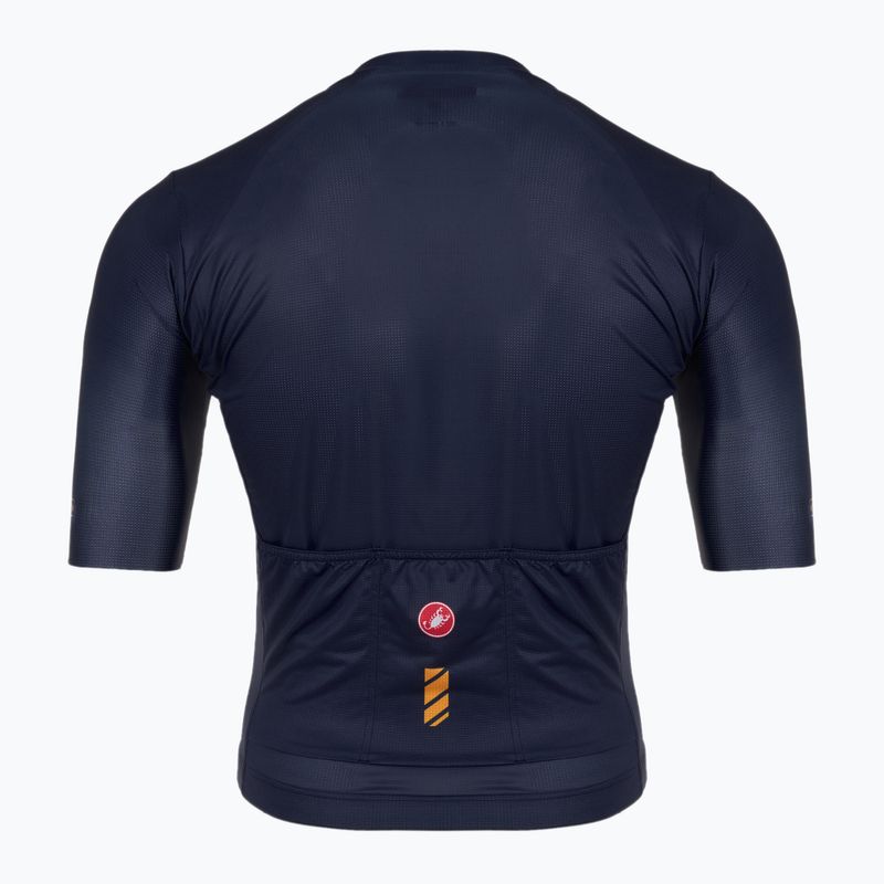 Pánsky cyklistický dres Castelli Unlimited Entrata 3 belgian blue 2
