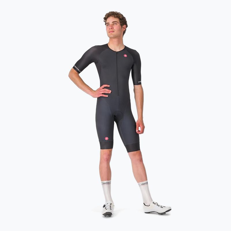 Pánska cyklistická kombinéza Castelli Core Tri black 2