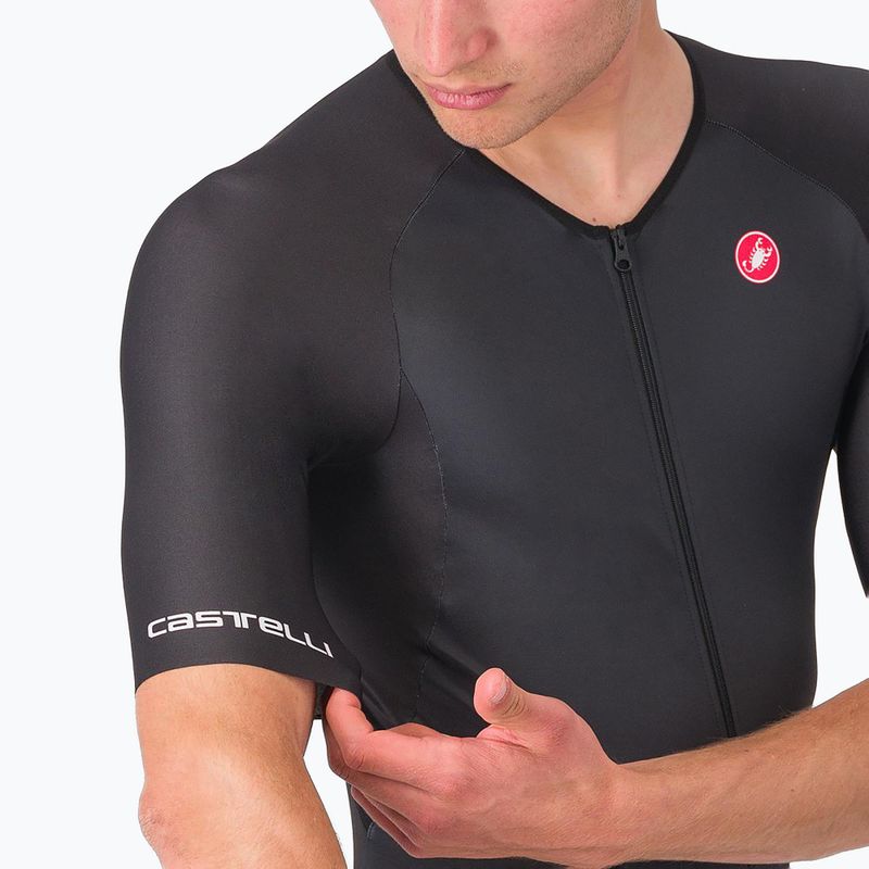 Pánsky cyklistický oblek Castelli Core Tri black 4