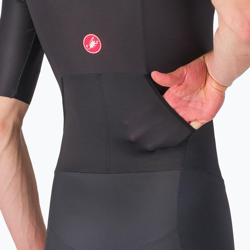 Pánsky cyklistický oblek Castelli Core Tri black 5