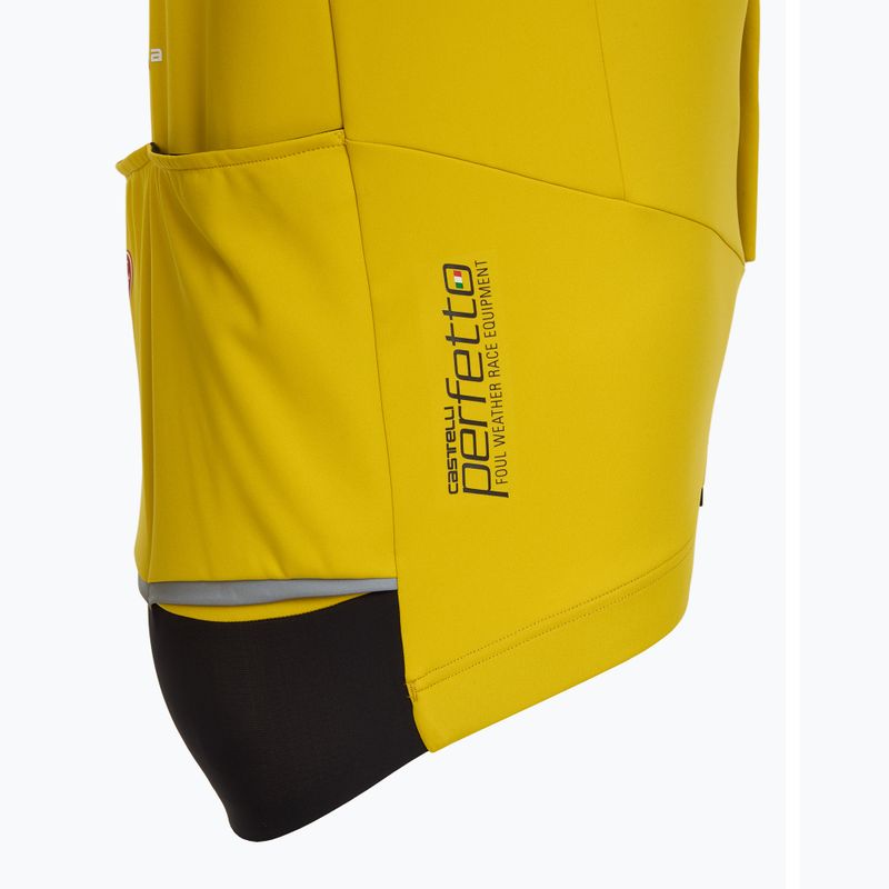 Pánska cyklistická bunda Castelli Perfetto Air mango mojito 5