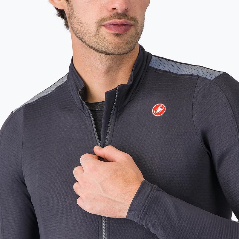Pánske cyklistické tričko longsleeve Castelli Puro 4 dark gray 3