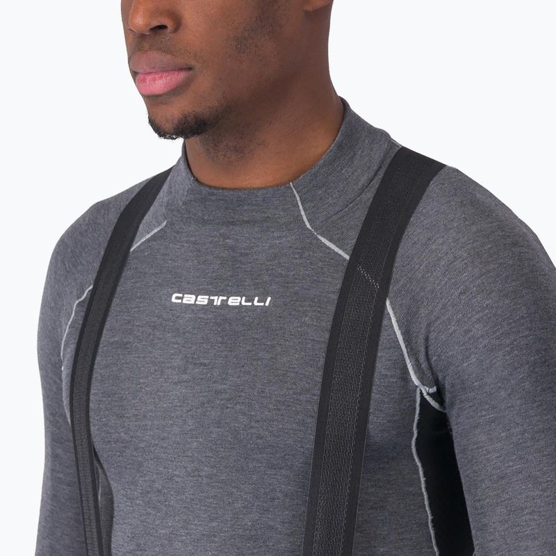 Pánske cyklistické nohavice Castelli Unlimited Bibtight black 3