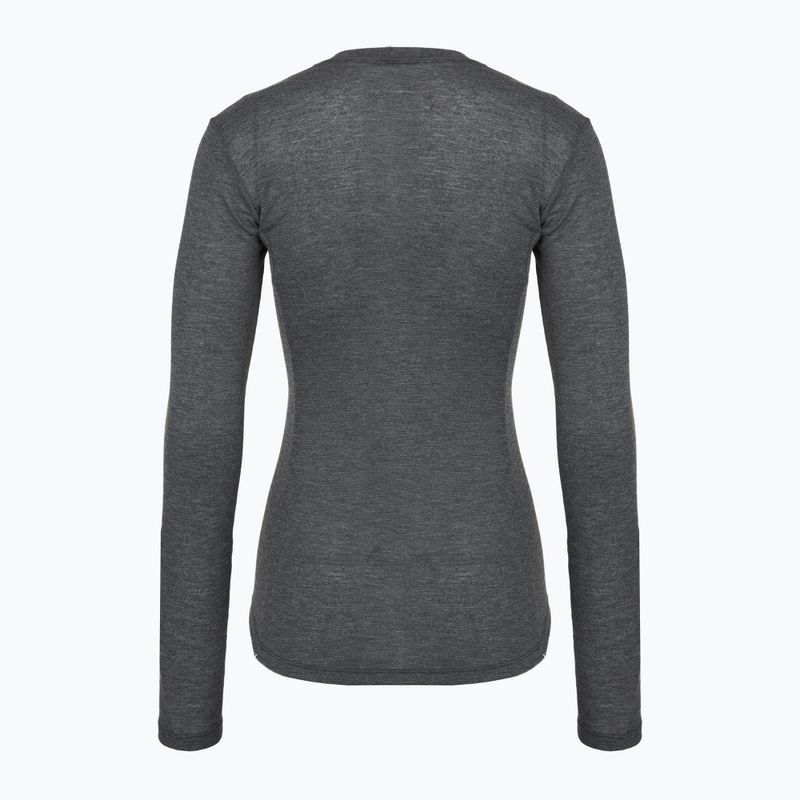 Dámsky cyklistický dres longsleeve Castelli Medio Base Layer W melange gray 2