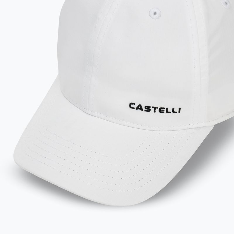 Cyklistická čiapka Castelli Travel white 3