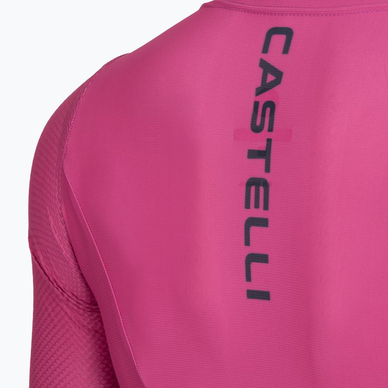 Dámska cyklistická kombinéza Castelli Movement Suit W violet pink/twilight blue 4