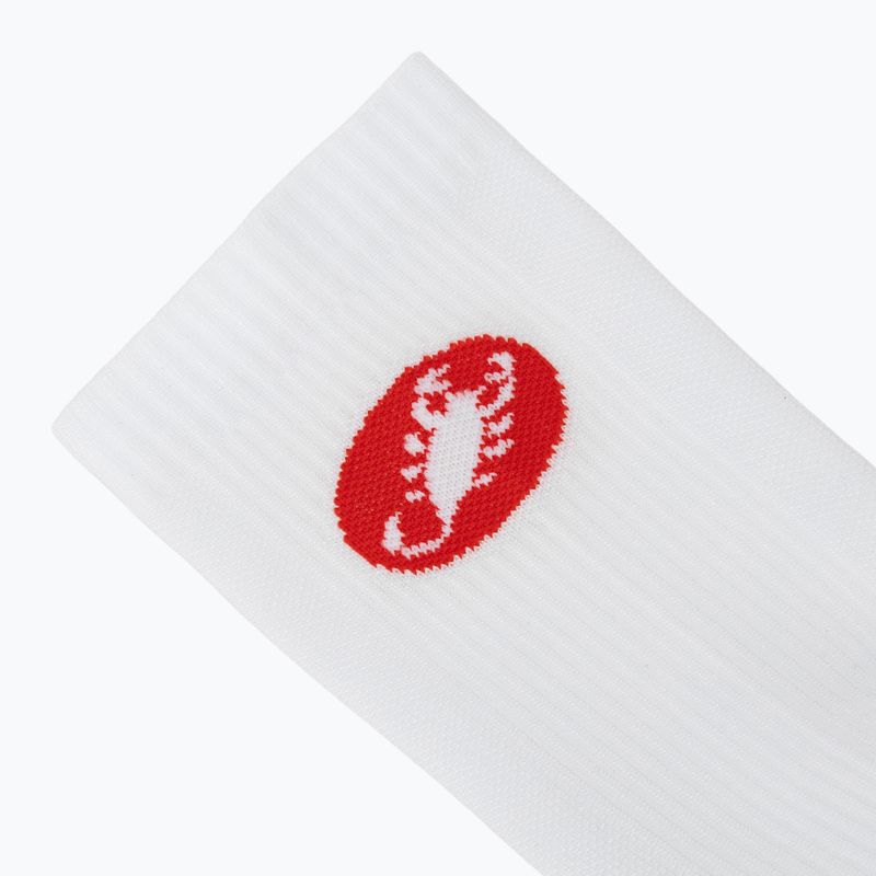 Pánske ponožky Castelli Entrata 18 white 3