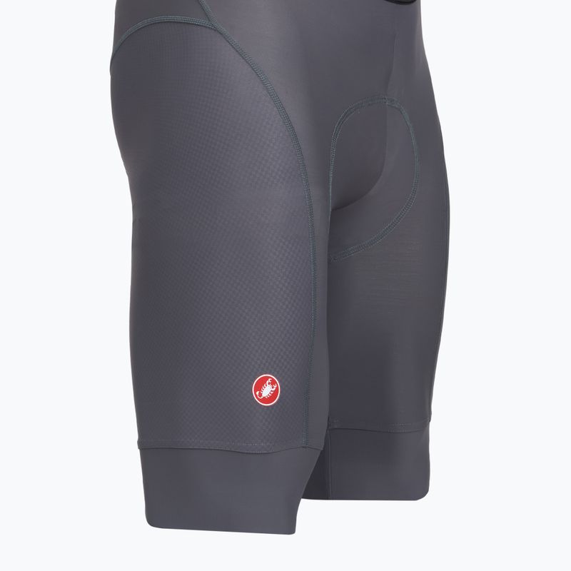Pánske cyklistické šortky Castelli Competizione 2 smoky grey 3