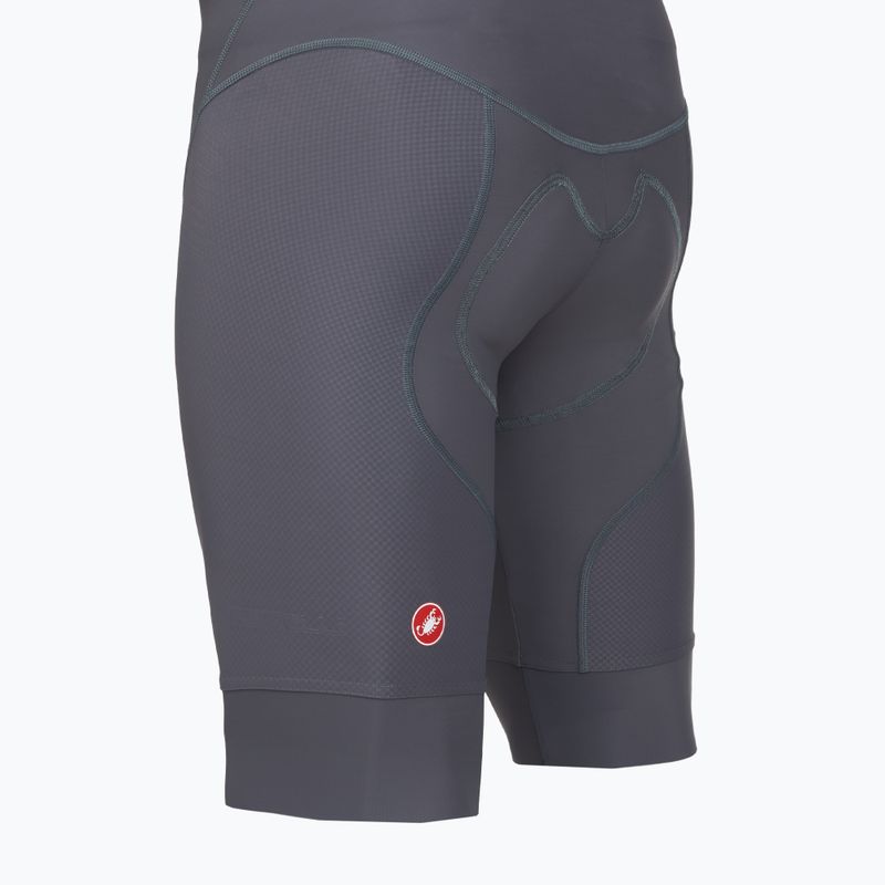 Pánske cyklistické šortky Castelli Competizione 2 smoky grey 4