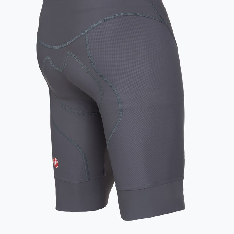 Pánske cyklistické šortky Castelli Competizione 2 smoky grey 5