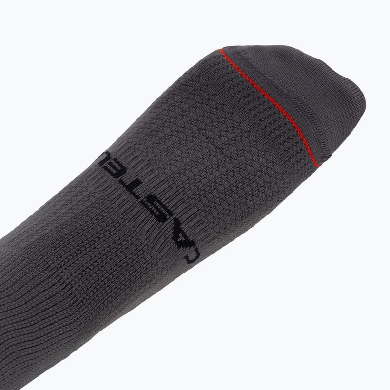 Pánske ponožky Castelli Espresso 18 smoky gray 3