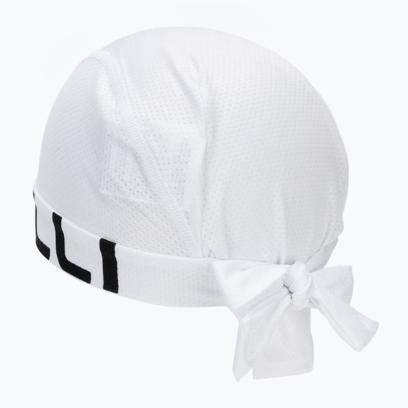 Cyklistická bandana Castelli 4526044 white/black 3